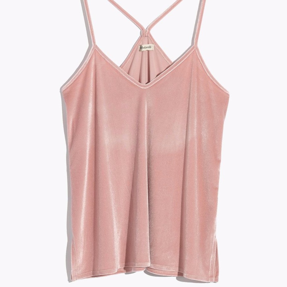 PINK VELVET MADEWELL CAMI